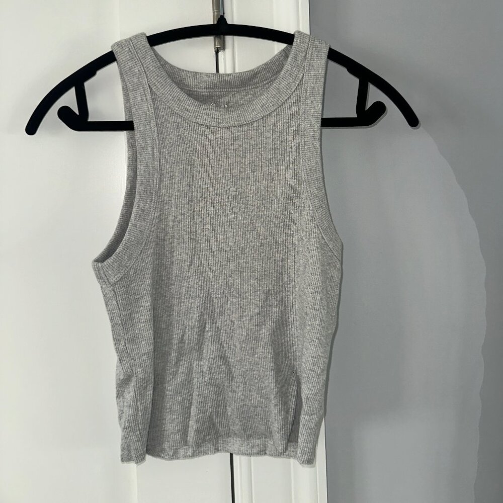Aerie Ribbed Cropped Tank – Size M (NWT)